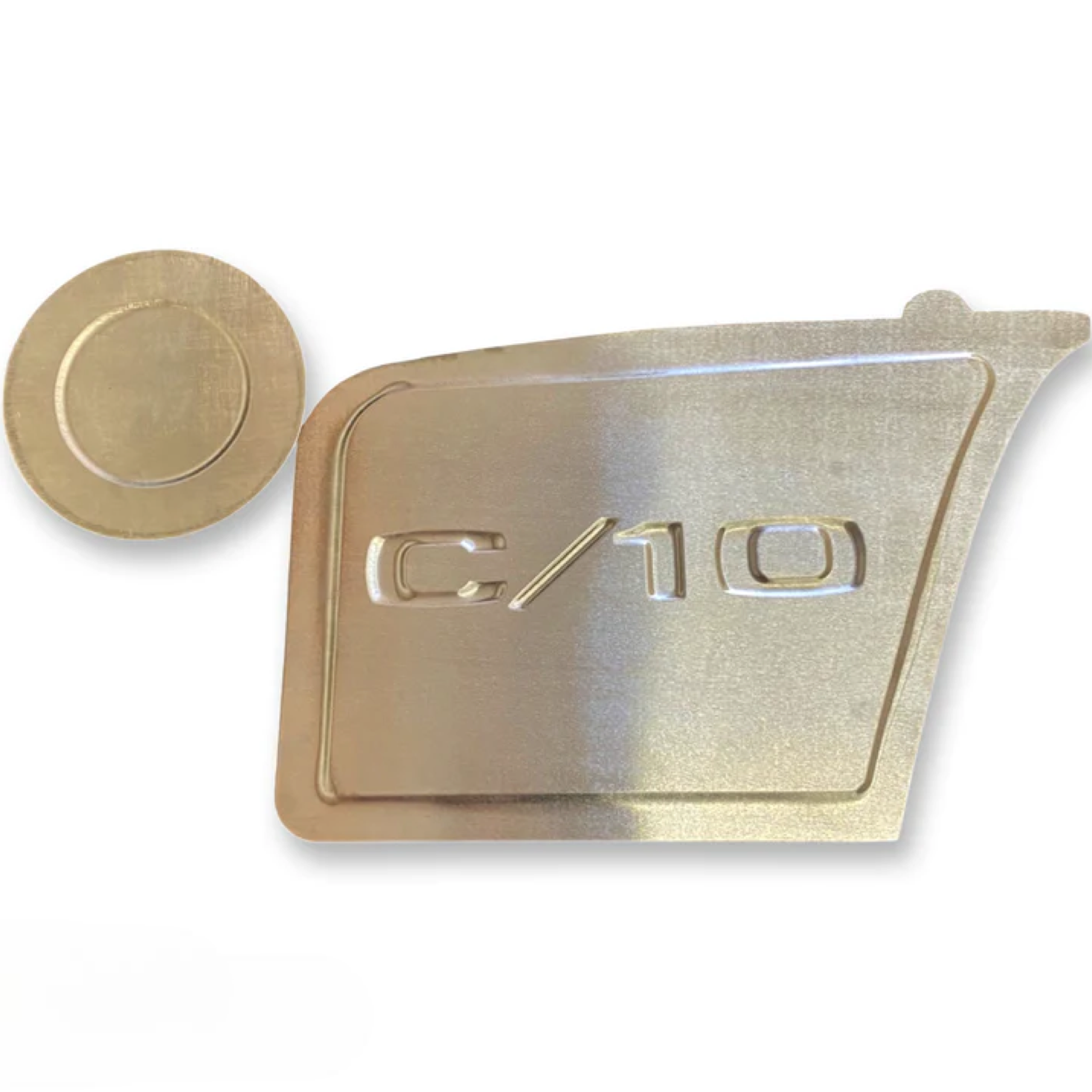 196772 Chevy C10 Heater Core Delete Firewall Filler C10 Stamp