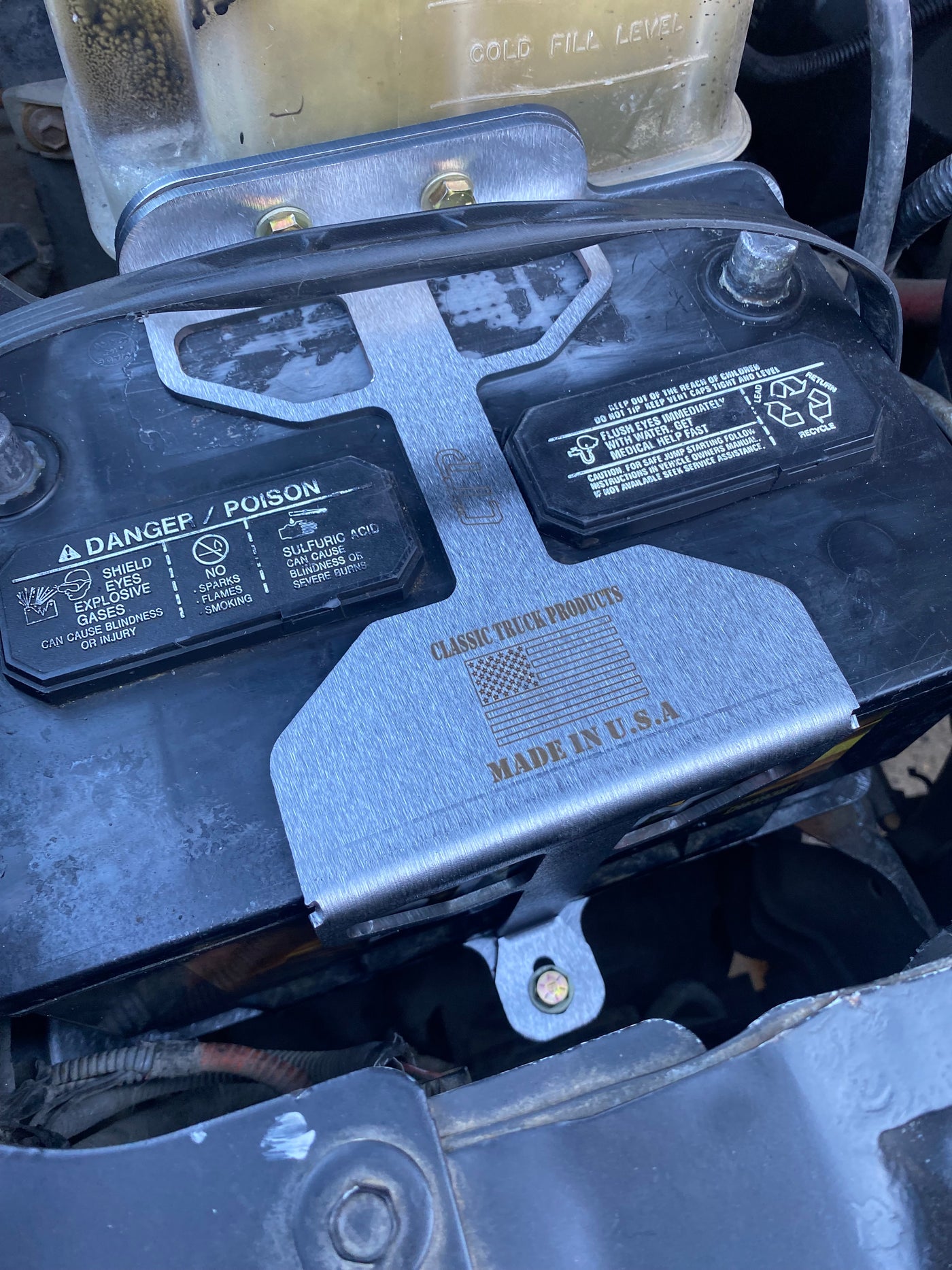 OBS FORD - Battery Tray - Group 31 Battery ( DIESEL )