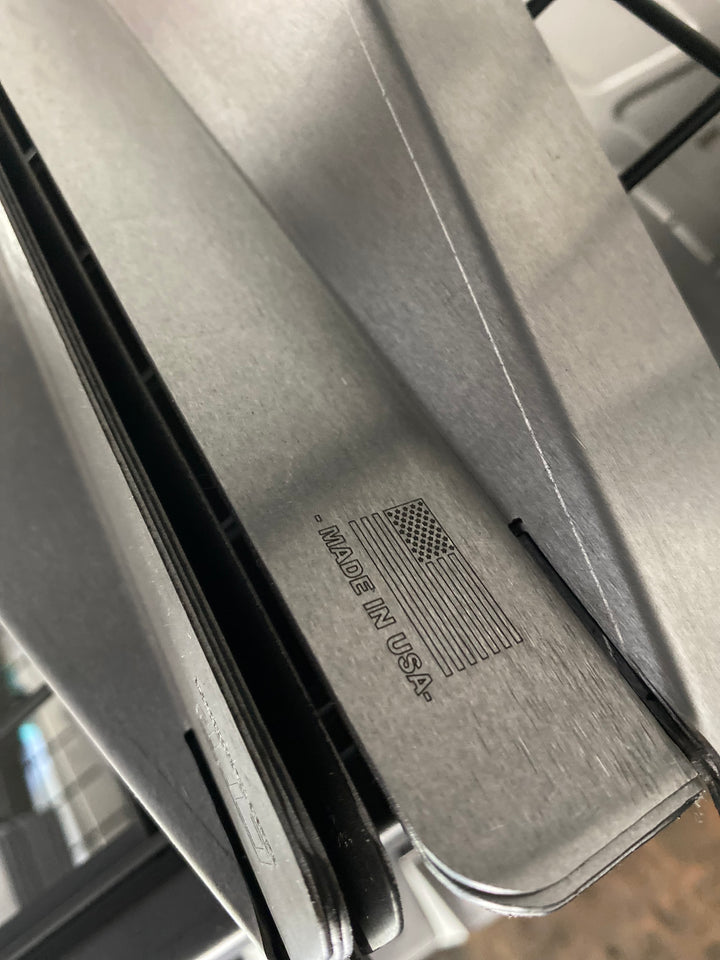 1960-66 Chevy C10 Core Support Covers - Classic Bead Roll - Style 2