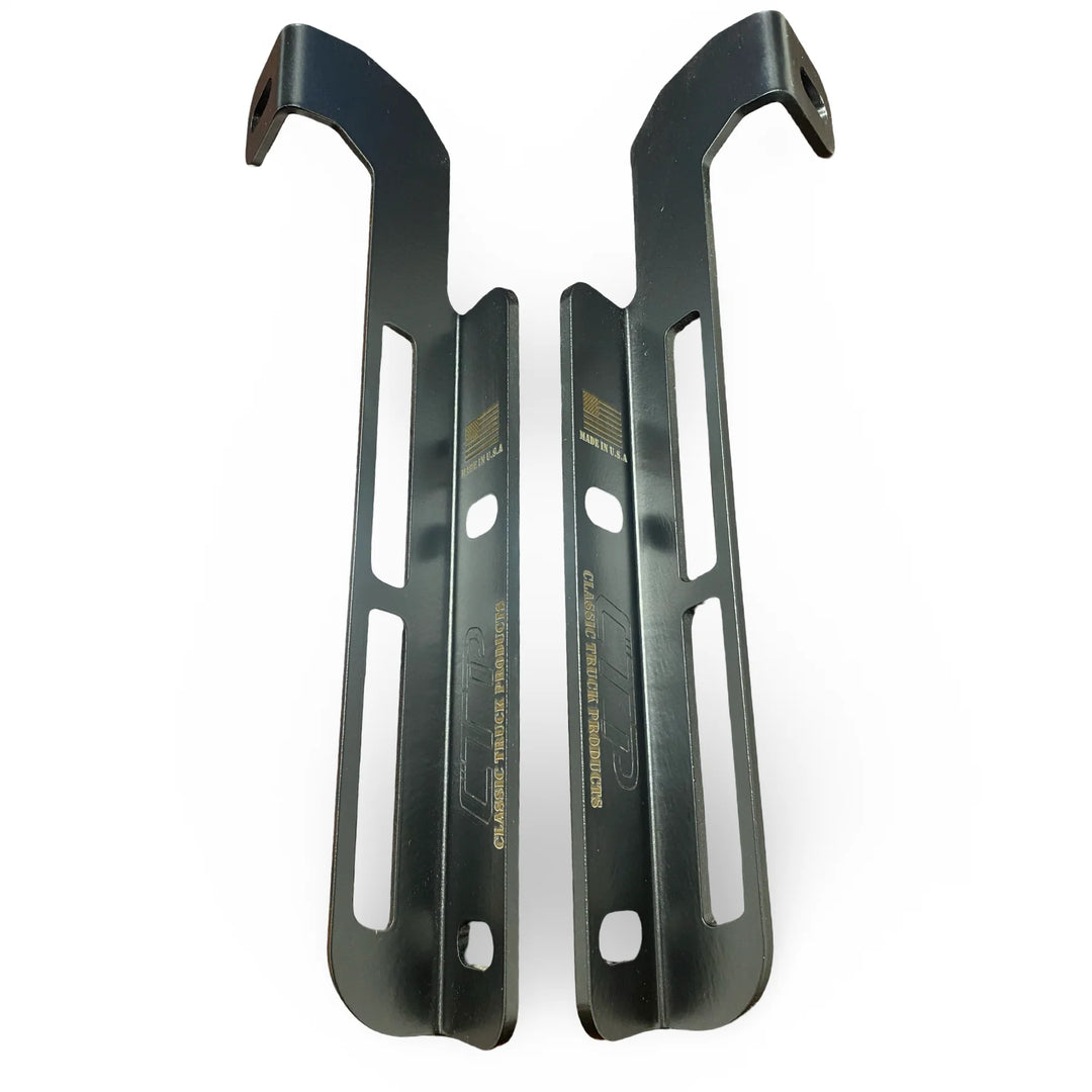 OBS Ford - BRONCO / F-Series - COWL LIGHT - DITCH LIGHTS Brackets - Bare Metal