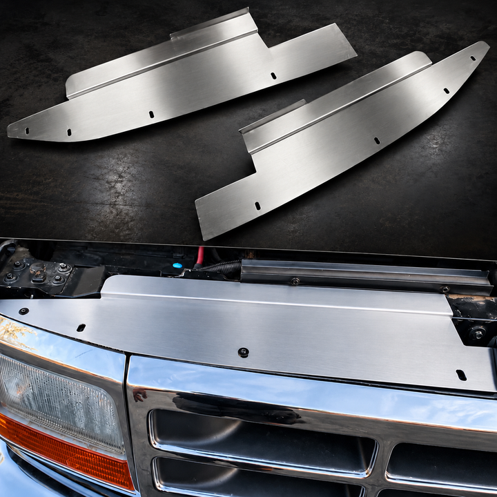 (1992-1997) OBS Ford Core Support Cover | 2-Piece (Smooth)
