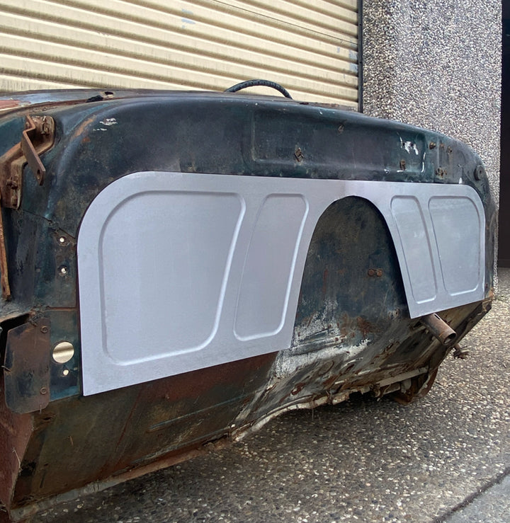 1947-54 Chevy/GMC-Bead Rolled Firewall Panel - Model E