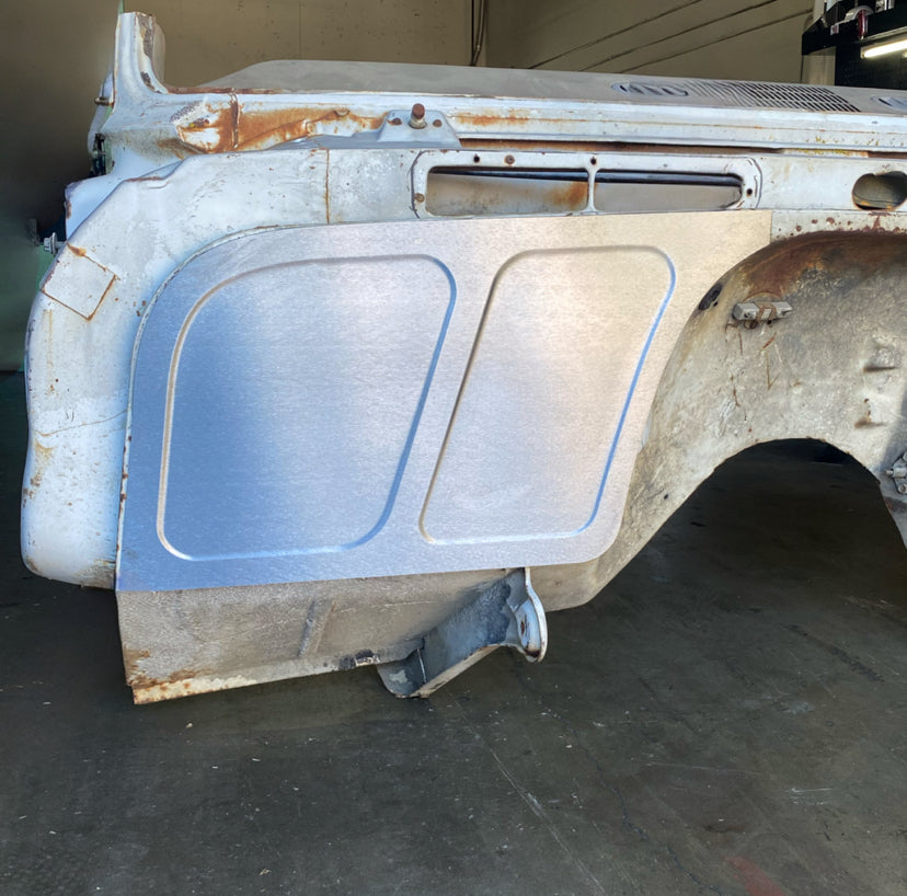 1960-66 Chevrolet GMC C10 Truck Firewall Filler Panel -Classic Bead Roll - Model E