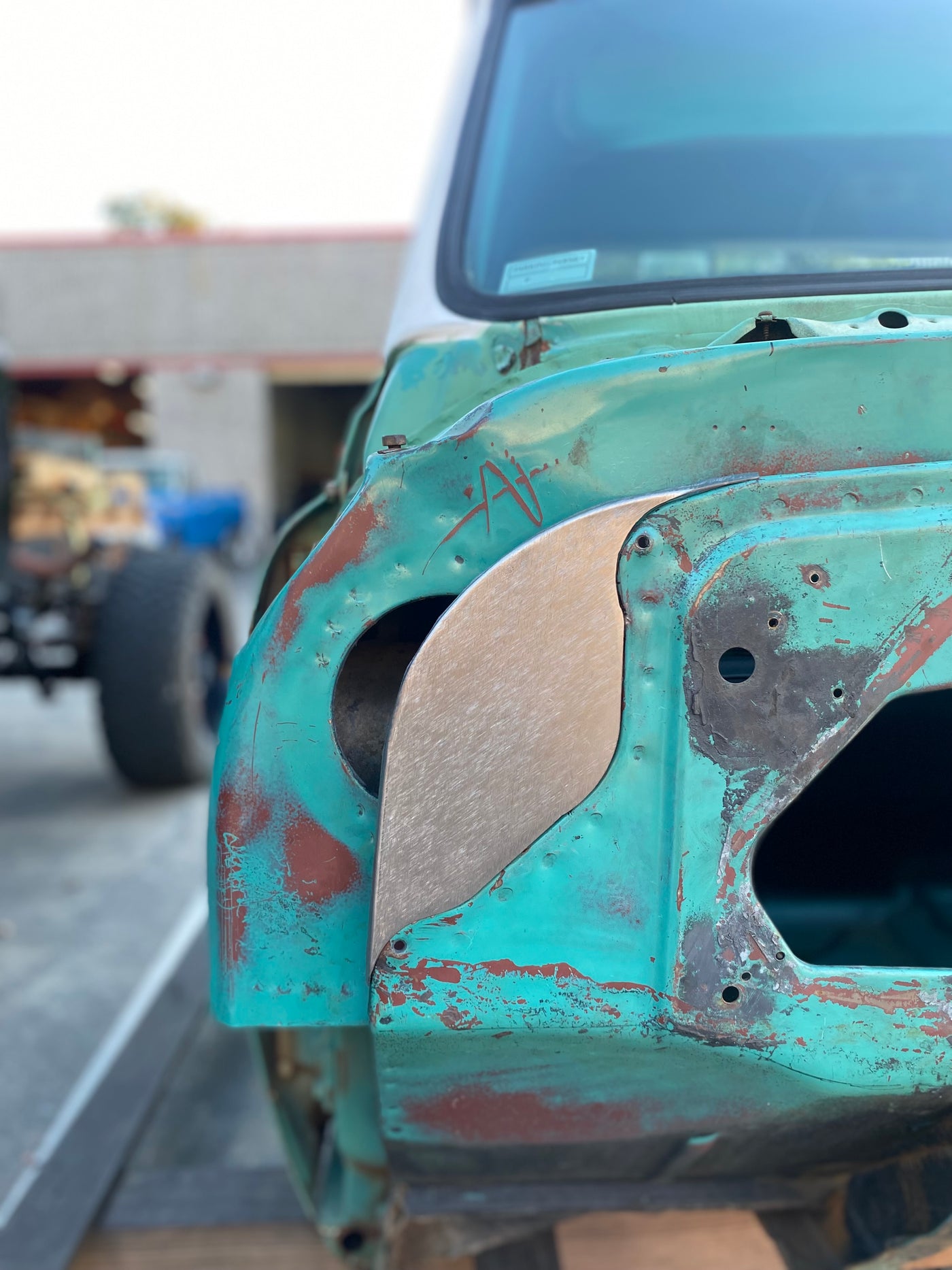 1967- 1972 Chevy/ GMC C10 Firewall Corner Filler / Extension