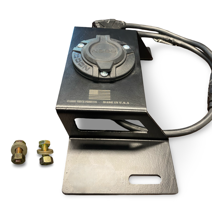 OBS FORD - 7.3 Block Heater kit - Bumper Bracket