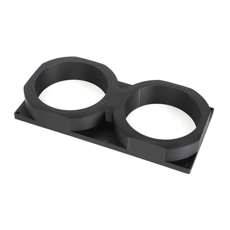 OBS FORD - Dual Cup Holder for 1992-1997 F250 F350 Center Console Black Cup Holder