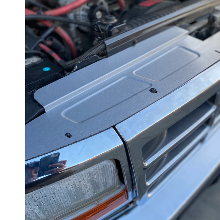 OBS Ford-Core Support / Radiator Cover-Air Deflector (Bead Rolled)