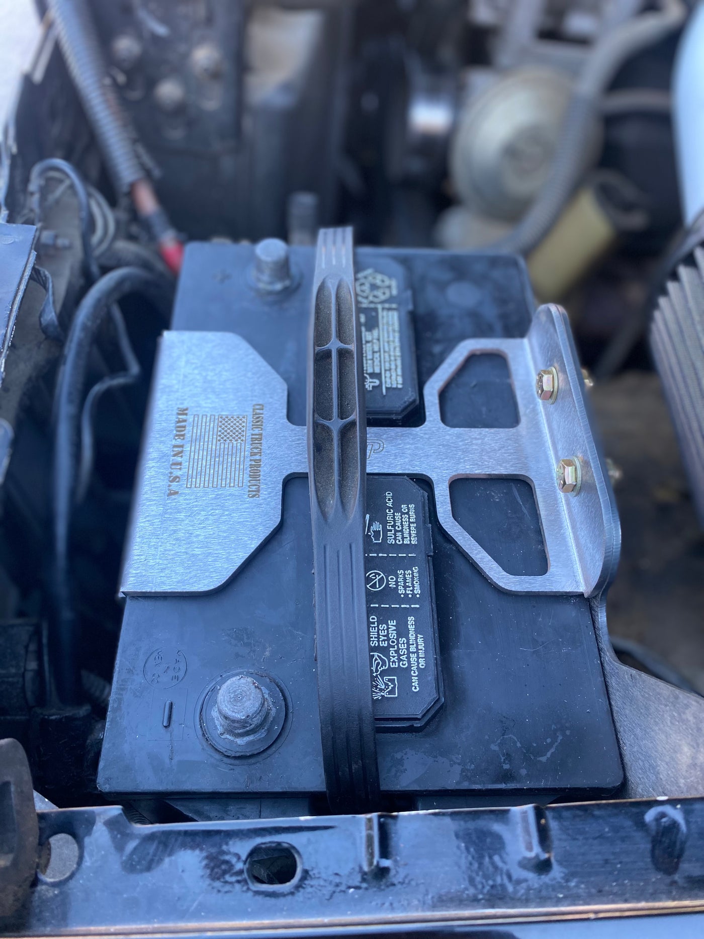 OBS FORD - Battery Tray - Group 31 Battery ( DIESEL )