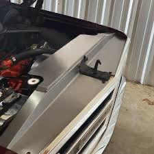 1969-72 Chevy C10 Core Support Filler Panel Kit (3 Piece)-SMOOTH-No Bead Roll