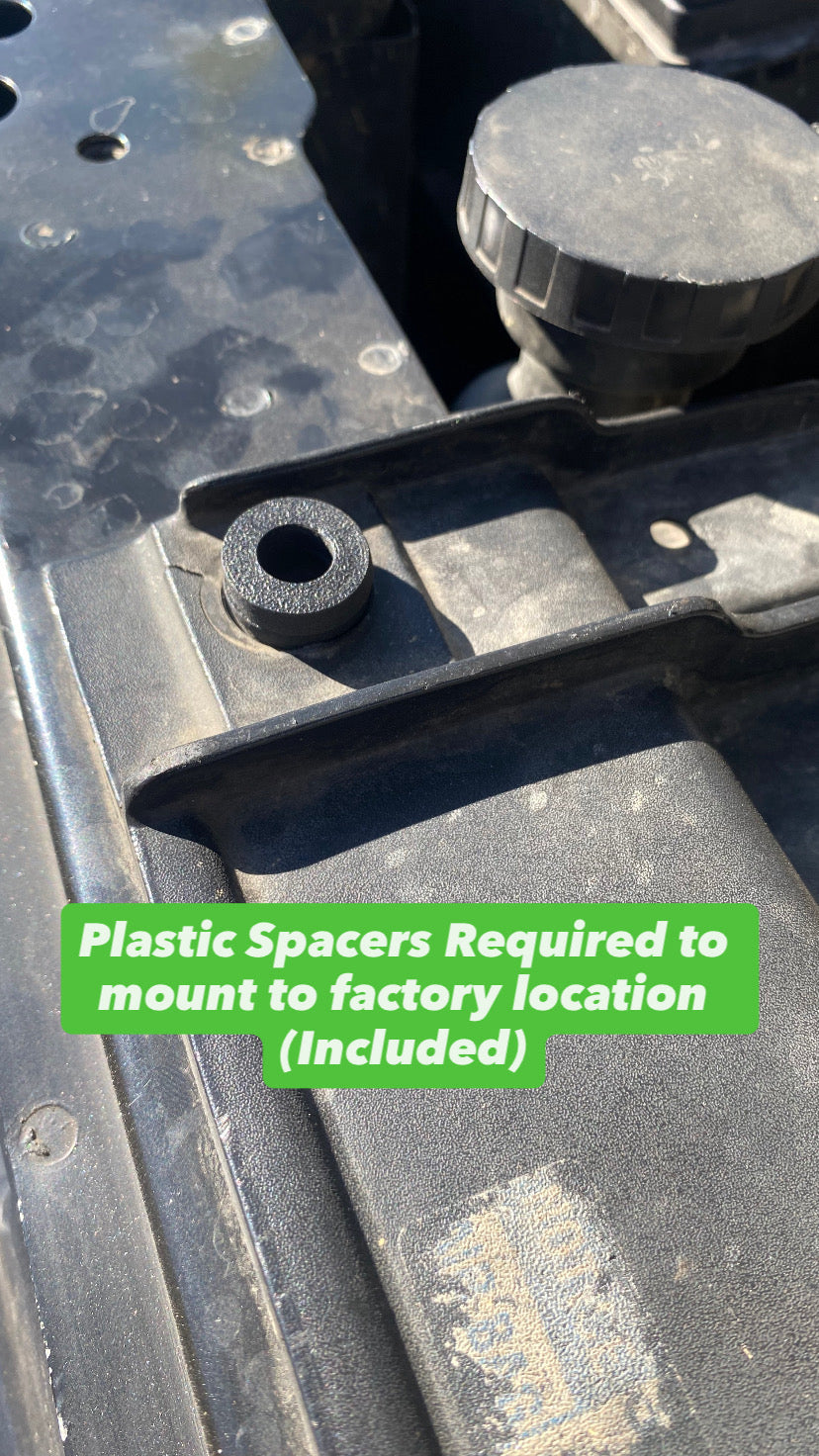 1988-98 Chevy/GMC OBS Radiator Cover - Classic Bead Roll (Shorty Style) - SILVERADO - TAHOE - GMT400