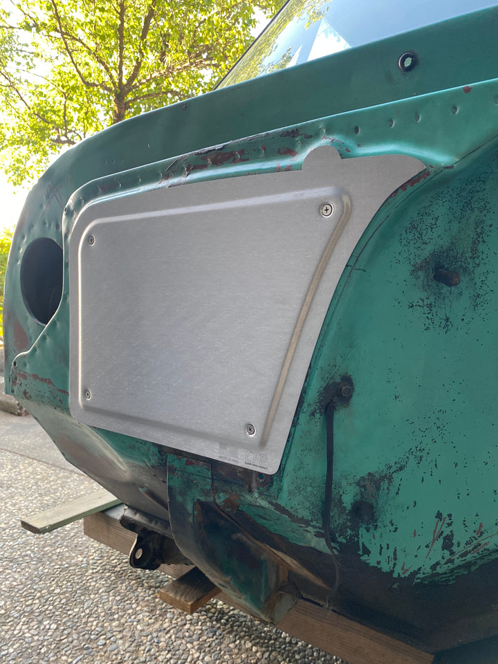 1967-72 Chevy C10 Heater Core Delete - Firewall Filler - Perimeter Bead Roll (BOLT IN)