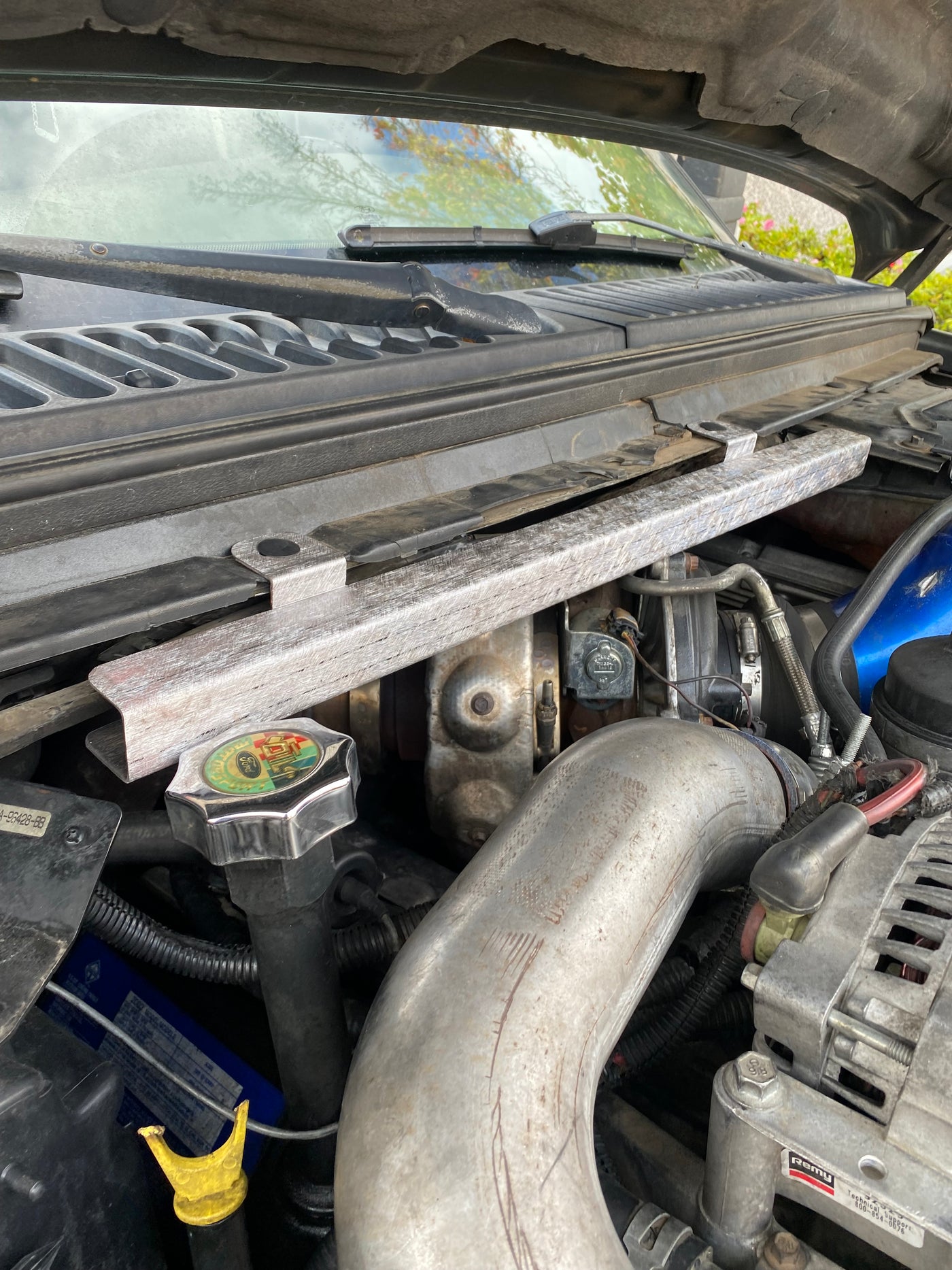 6.0L Metal Wire Loom for Cowl/Firewall 2003-2007 Ford 6.0L Powerstroke F250/F350/F450