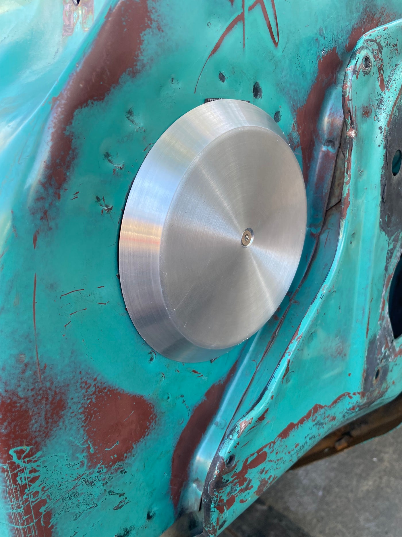 1967- 1972 Chevy/ GMC C10 Bolt in Blower Motor Delete Circle
