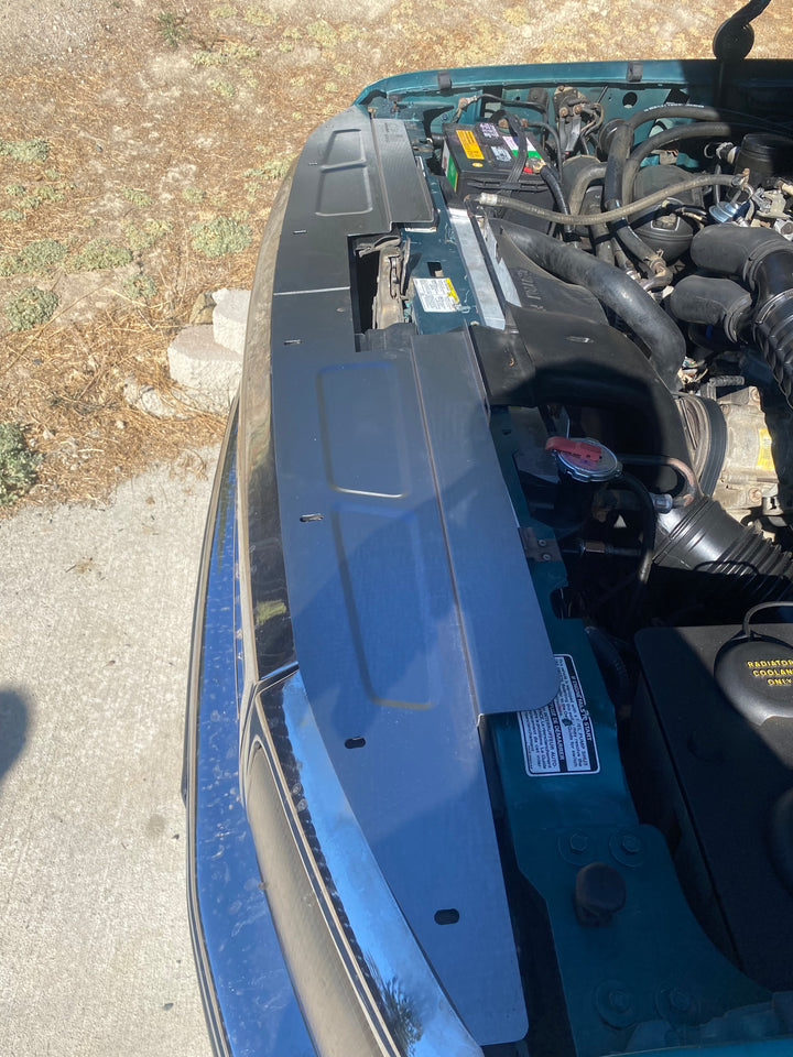 (1992-1997) OBS Ford Core Support Cover | 2-Piece Bead Rolled