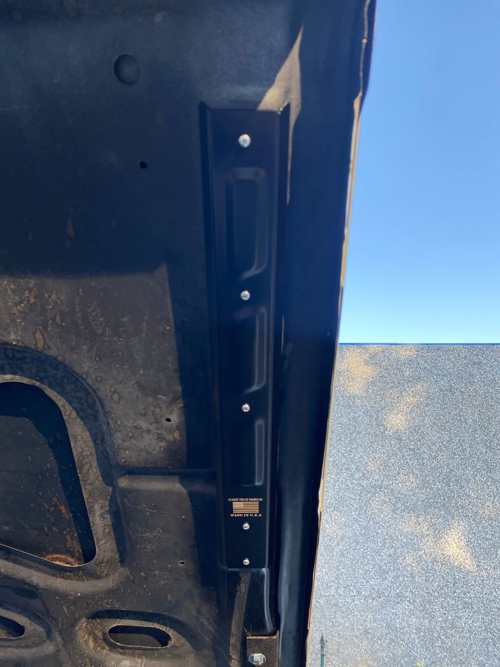 1973- 80 Squarebody Hood Brace Reinforcement Kit (Black Powder Coat)