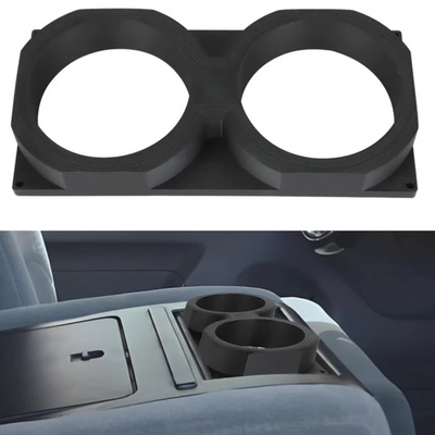 OBS FORD - Dual Cup Holder for 1992-1997 F250 F350 Center Console Black Cup Holder