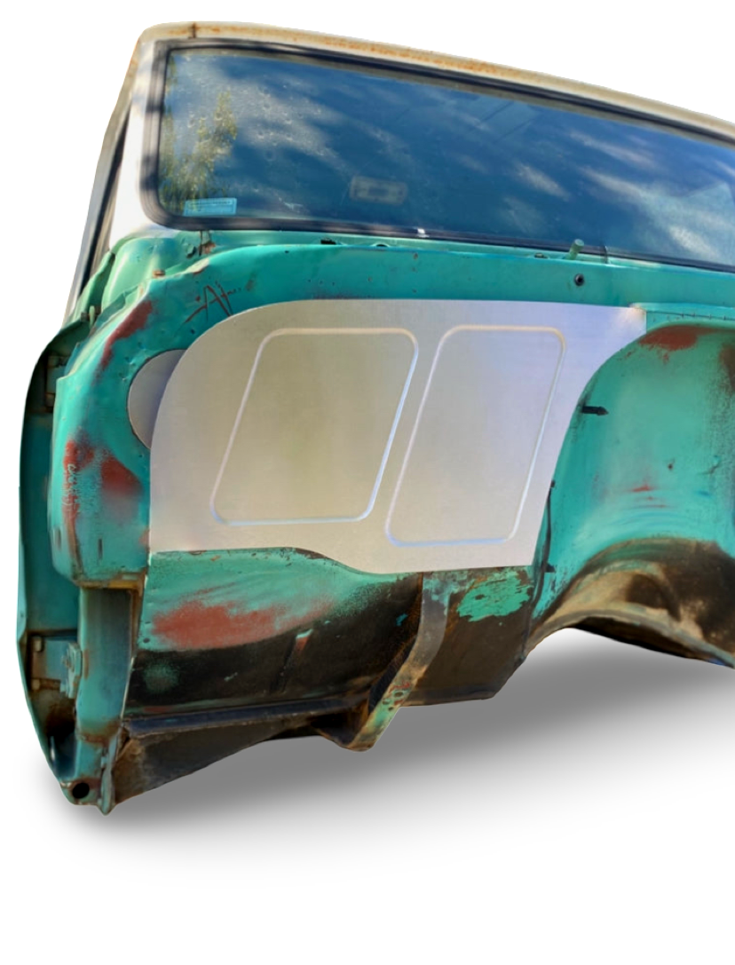 1967-72 Chevrolet C10  Truck / Blazer - Firewall Filler Panel - Classic Bead Roll - Model X