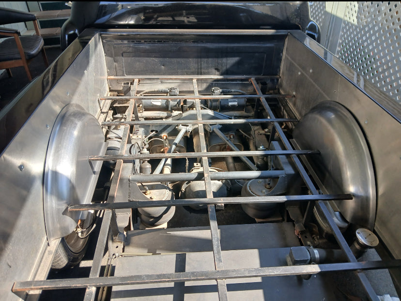 1948-1952 Ford F1 Pickup Truck Custom Bed STEEL REAR WHEEL TUBS 3"