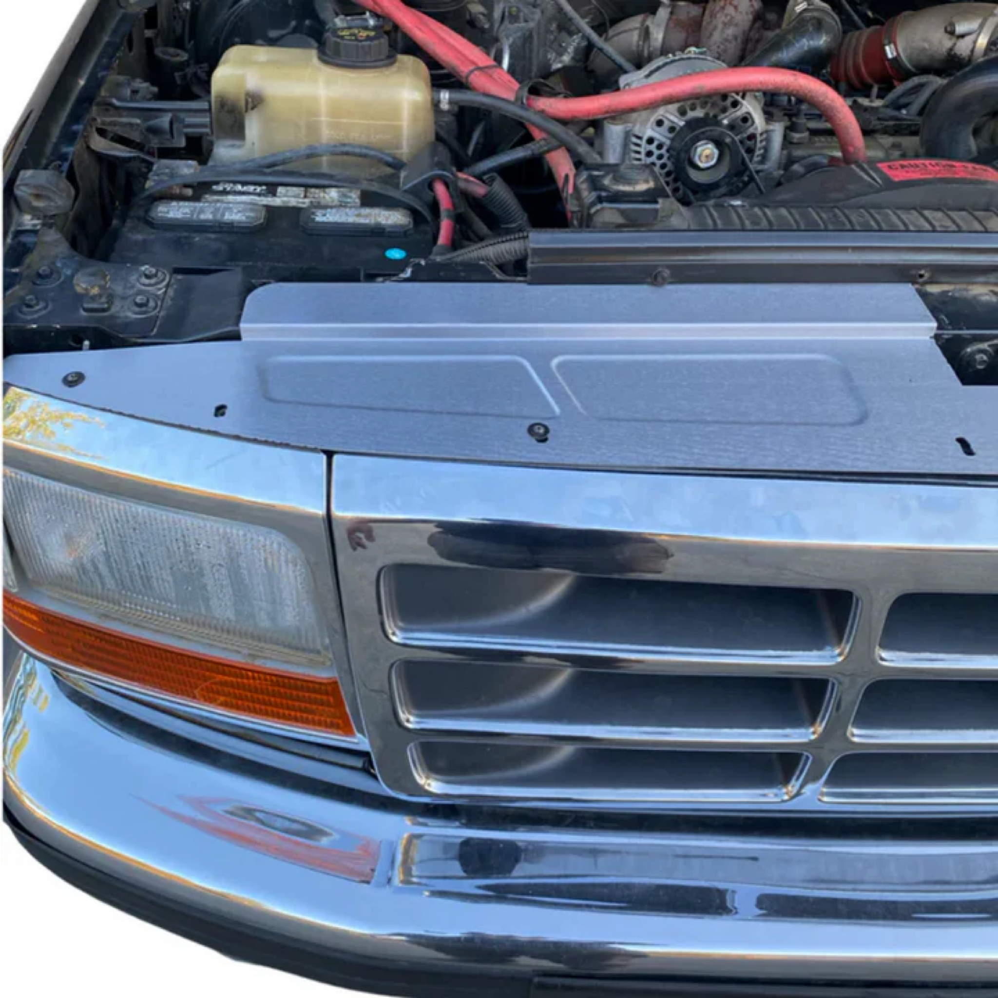 OBS Ford-Core Support / Radiator Cover-Air Deflector (Bead Rolled ...