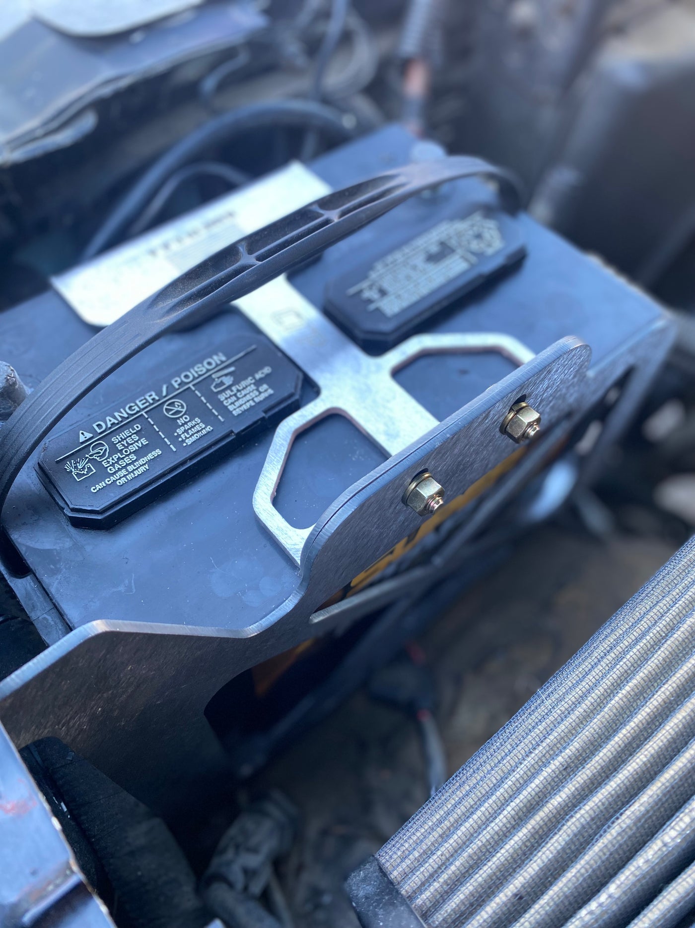 OBS FORD - Battery Tray - Group 31 Battery ( DIESEL )