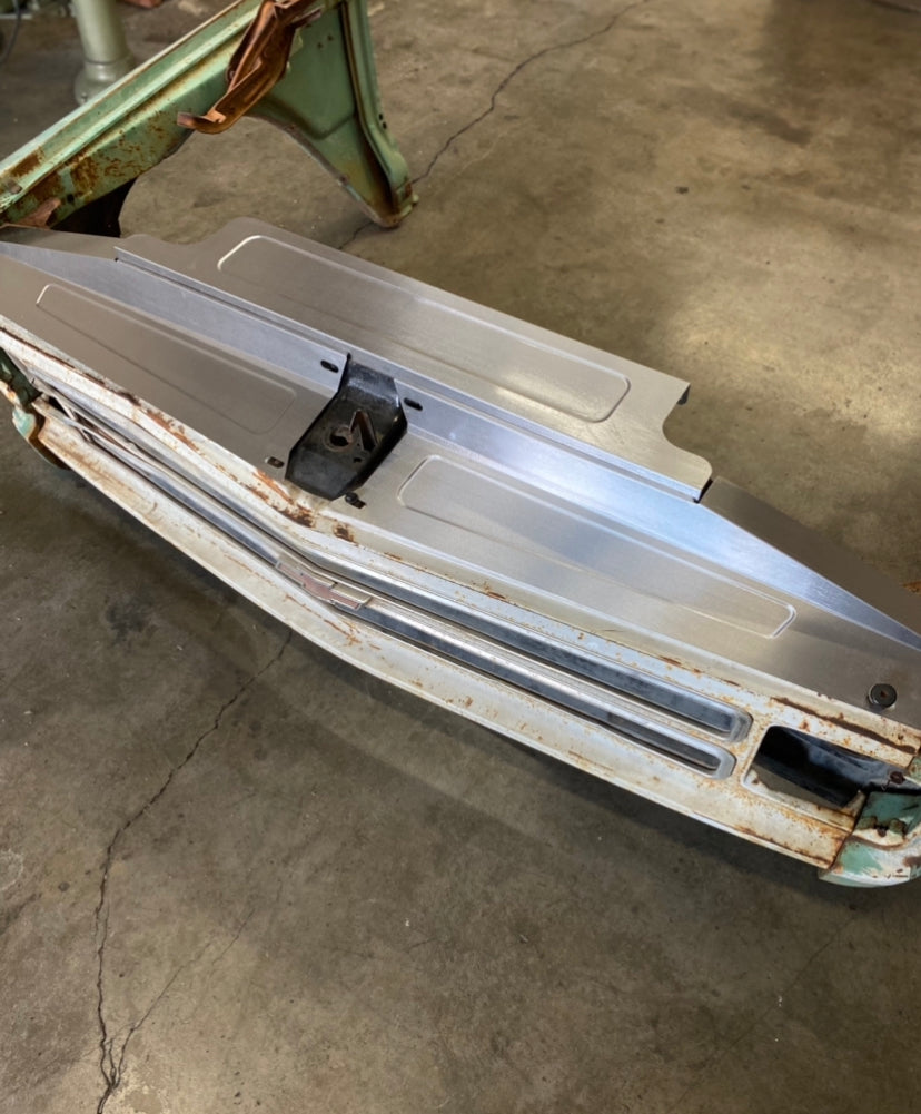 67-68 Chevy / GMC 3 Piece Core Support Filler Panel-Classic Bead Roll -GEN 1