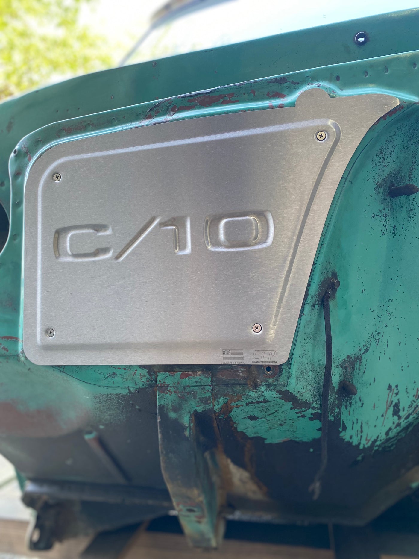 1967-72 Chevy C10 Heater Core Delete - Firewall Filler - C10 (BOLT IN)