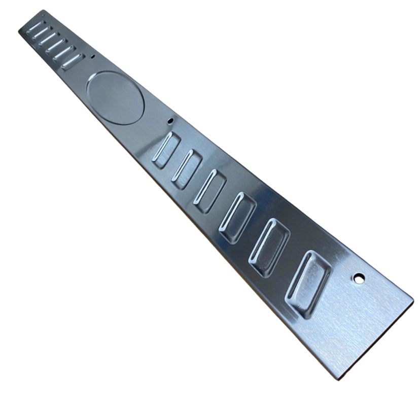 OBS Ford- Door Sills - F Series & Bronco Sill Plates - Alumaduty Style [ EMBLEM]