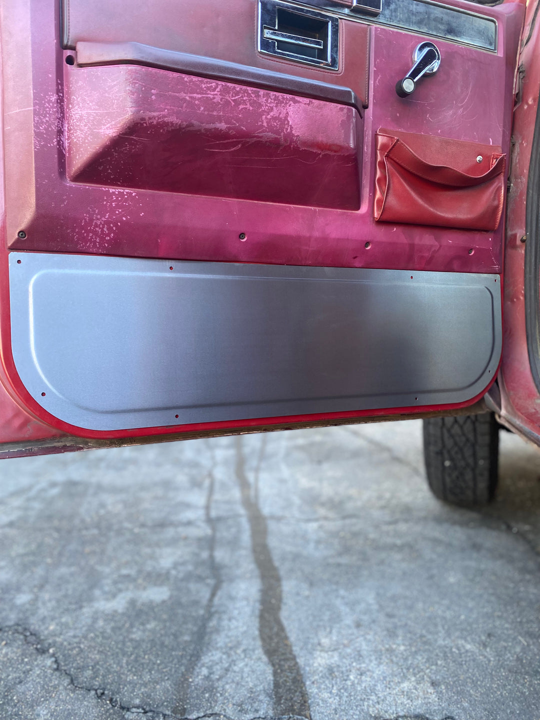 1973- 87 Square Body C10 Lower Door Panel -Bead Rolled (Style 1)