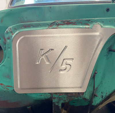 1967-72 Chevy Blazer Heater Core Delete - Firewall Filler - K5 (WELD IN)