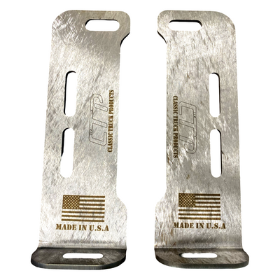 OBS Ford 08-10 SuperDuty Bumper Conversion Brackets 94-97 7.3L Powerstroke F Series / Bronco