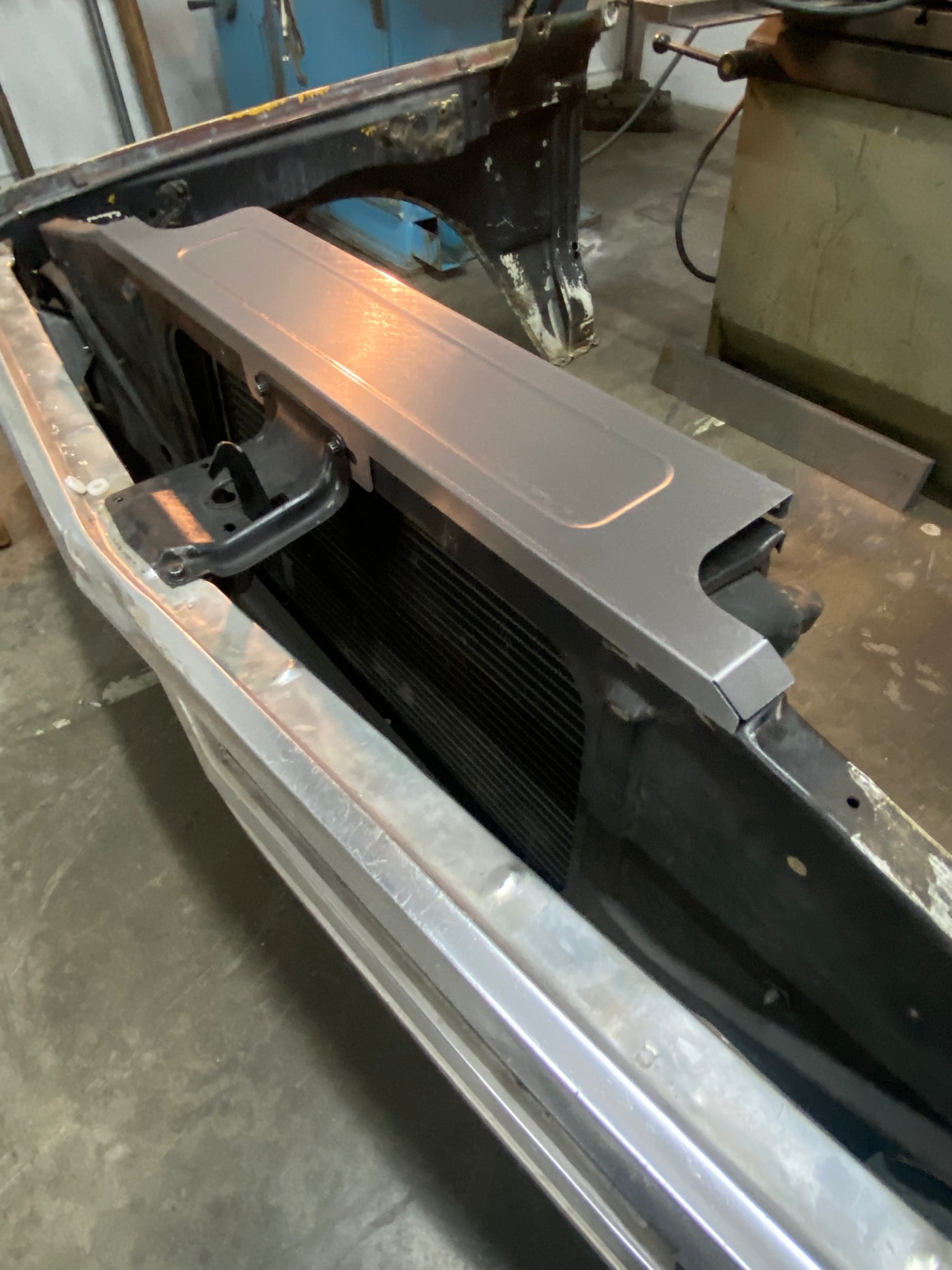 1967-72 Chevy C10 Radiator Cover - Classic Bead Roll – Classic Truck ...