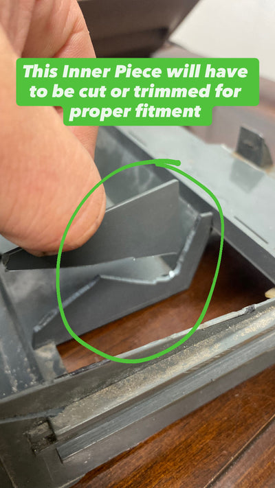 OBS Ford - BRONCO / F-Series - AUX BEAM Ash Tray Bracket