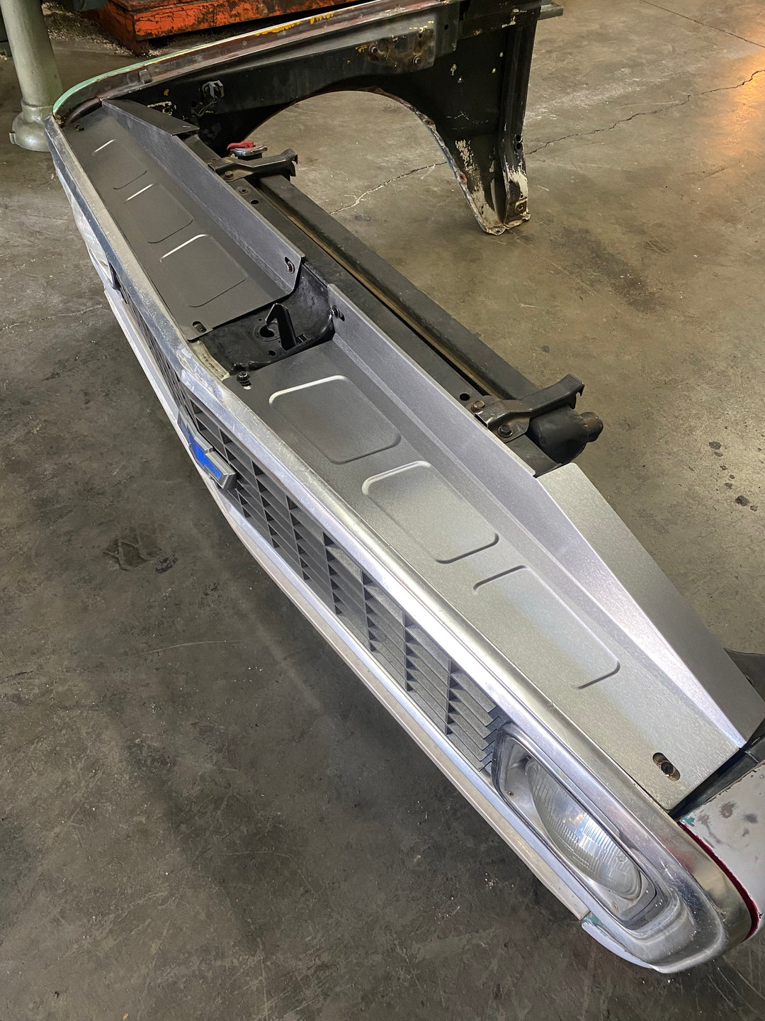 1969-72 Chevy C10 Core Support Filler Panels-Triple Bead Roll