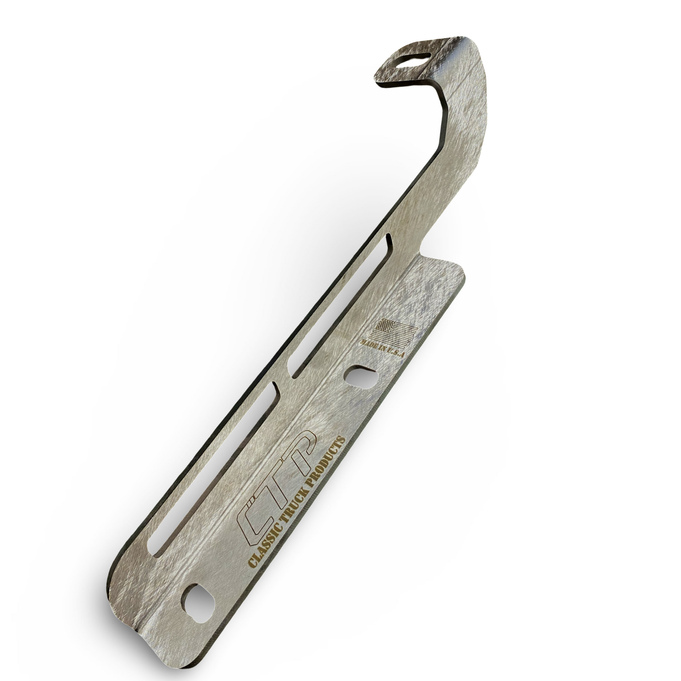 OBS Ford - BRONCO / F-Series - COWL LIGHT - DITCH LIGHTS Brackets - Bare Metal
