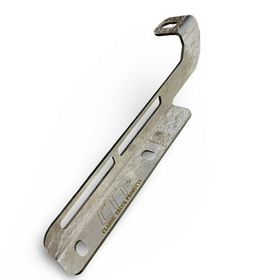 OBS Ford - BRONCO / F-Series - COWL LIGHT - DITCH LIGHTS Brackets - Bare Metal