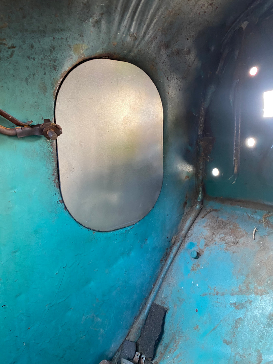 1967- 1972 Chevy C10 Cowl / Fresh Air Vent Hole Delete Panels