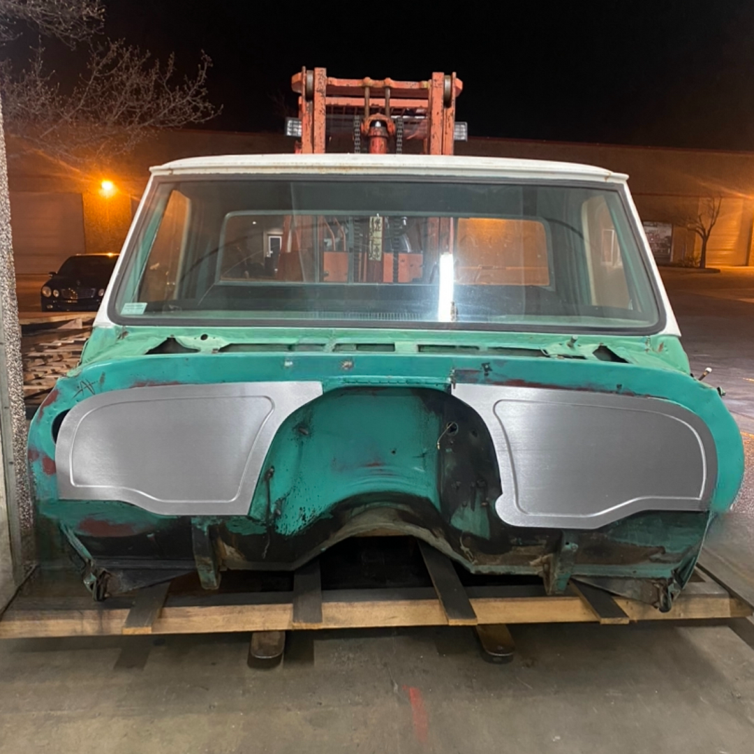 1967-72 Chevrolet C10  Truck / Blazer - Firewall Filler Panel - Perimeter Bead Roll