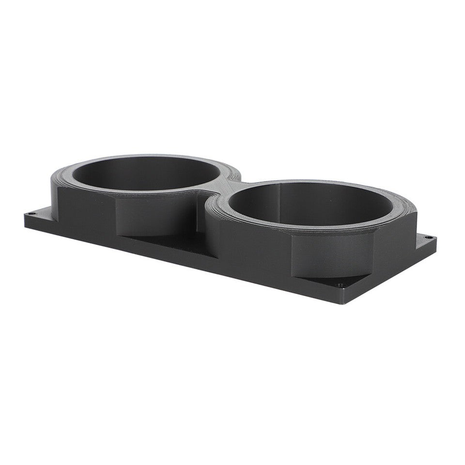 OBS FORD - Dual Cup Holder for 1992-1997 F250 F350 Center Console Black Cup Holder