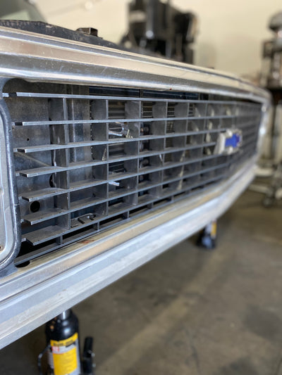 DIY KIT 1971-1972 C10 Chevy Metal Grille