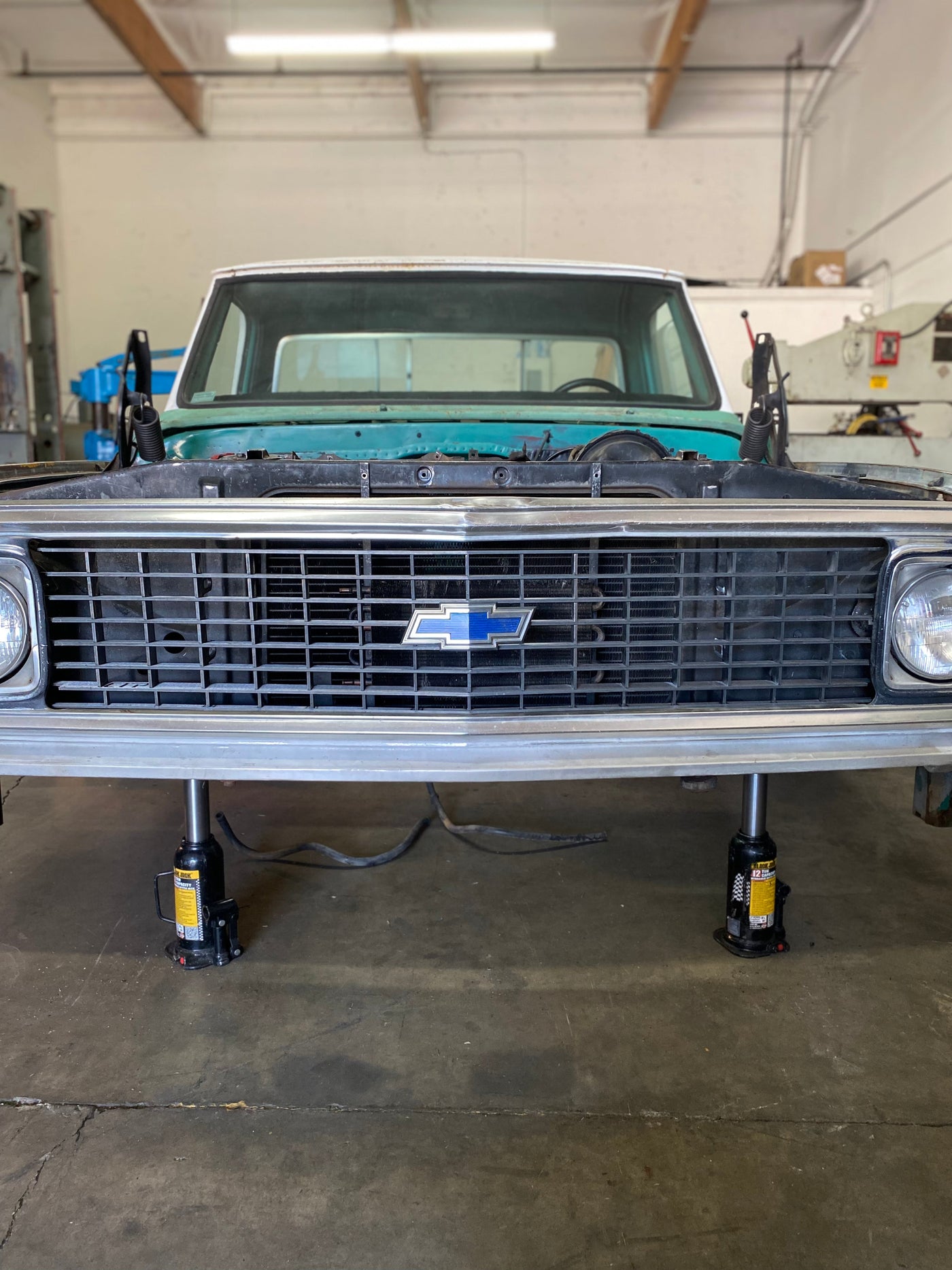 DIY KIT 1971-1972 C10 Chevy Metal Grille