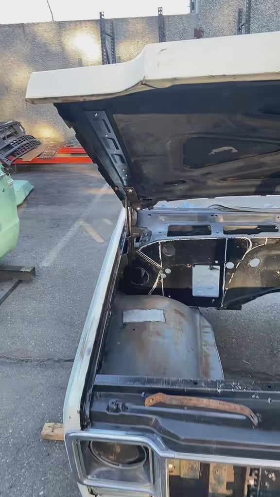 Square Body Hood Brace