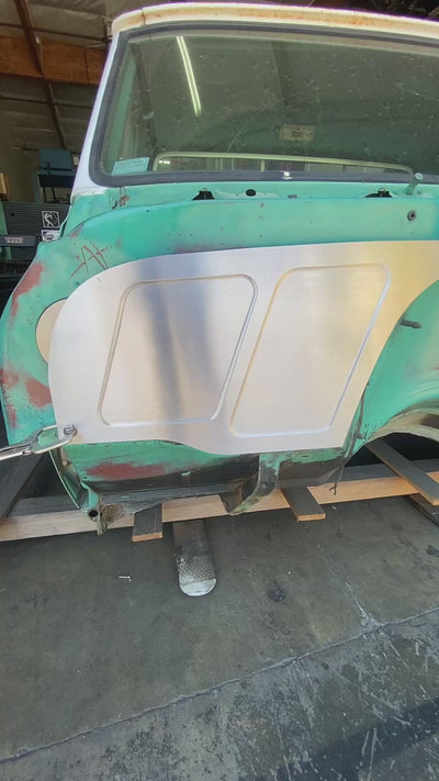 1967-72 Chevrolet C10  Truck / Blazer - Firewall Filler Panel - Classic Bead Roll - Model X
